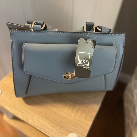 Mkf medium sized Baby Blue Purse NWT - Picture 4 of 6